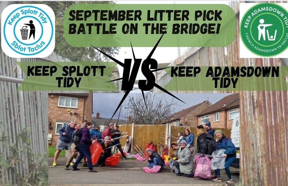 Keep Splott Tidy Vs Keep Adamsdown Tidy - Tacluso Caerdydd